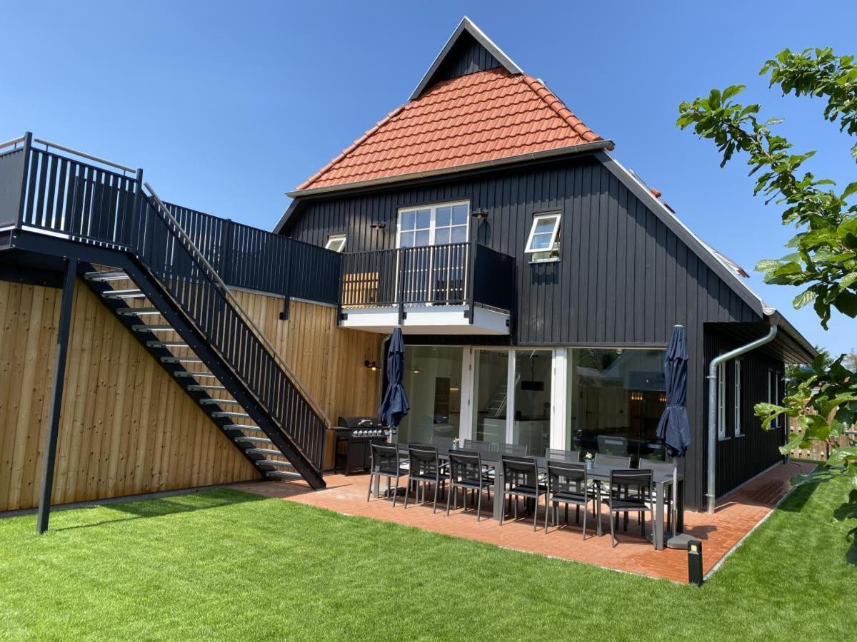 Fh Magnolia Fuer 12 Pers. Mit Terrasse + Dachterasse Villa บอร์น ภายนอก รูปภาพ