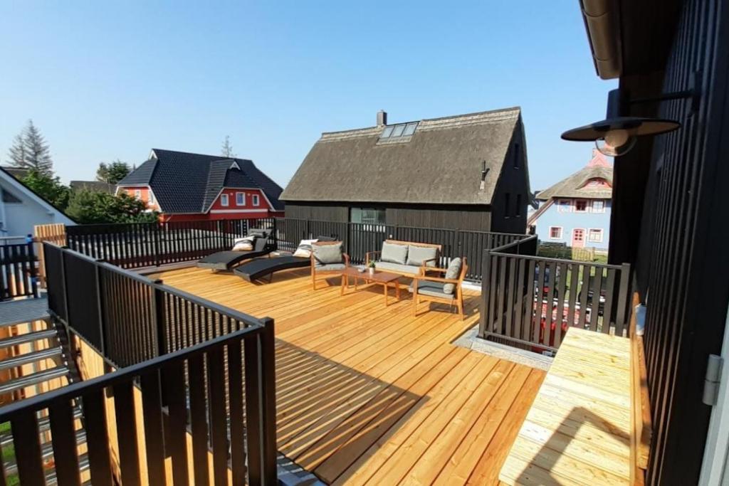 Fh Magnolia Fuer 12 Pers. Mit Terrasse + Dachterasse Villa บอร์น ภายนอก รูปภาพ